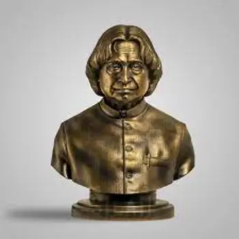 Dr. A.P.J Abdul Kalam Bust Sculpture Bronze